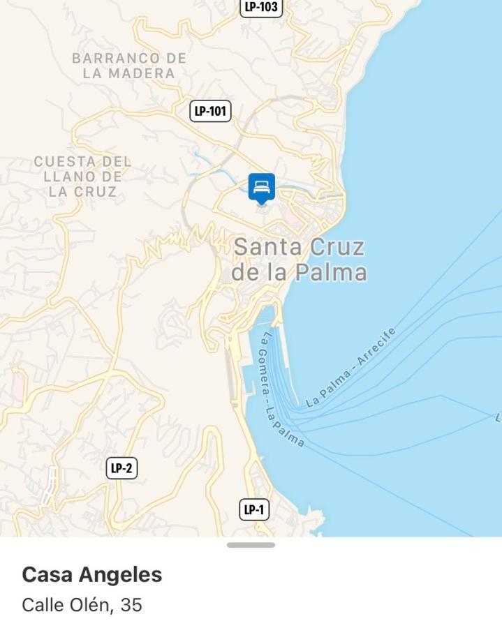 Casa Angeles Villa Santa Cruz de la Palma  Eksteriør bilde